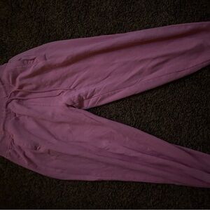 Pink sweatpants
